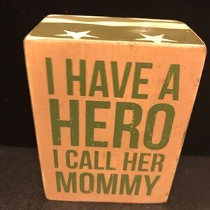 On Hero Motivational Sign Art